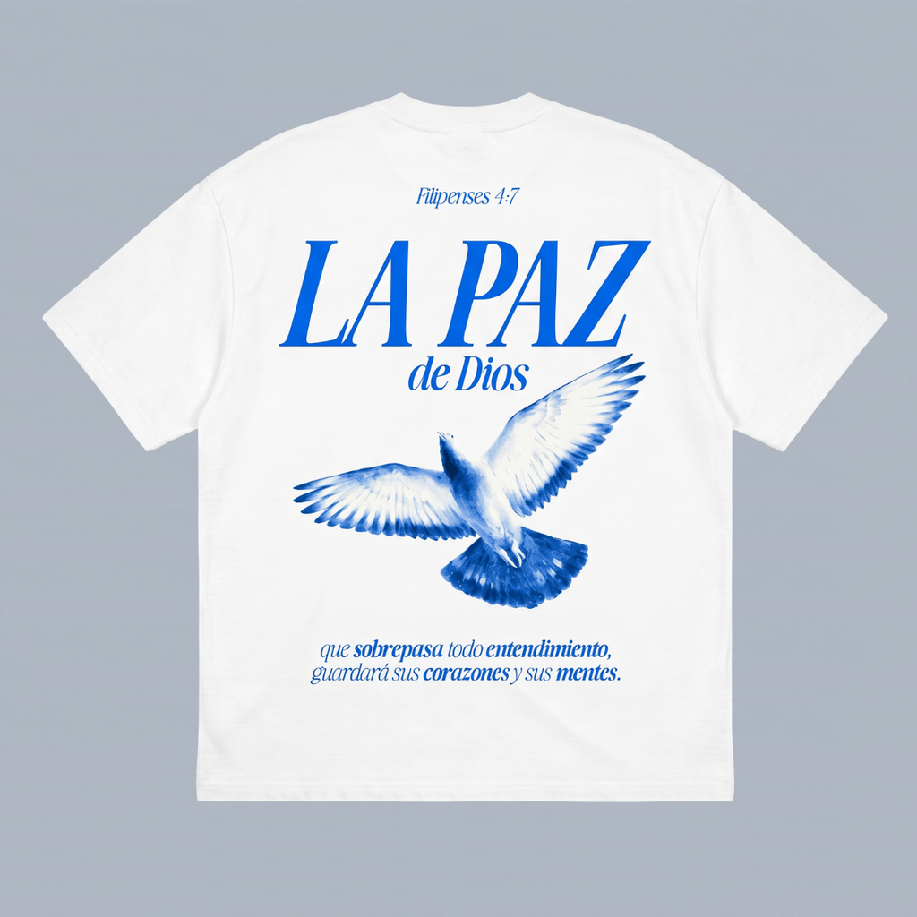 T-shirt oversized-LA PAZ DE DIOS / HOMBRE