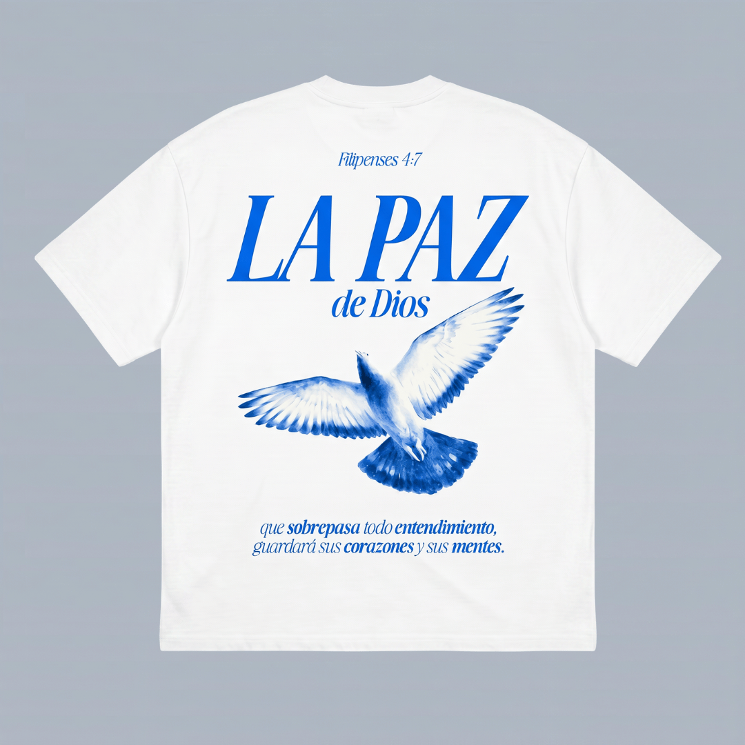 T-shirt oversized-LA PAZ DE DIOS / HOMBRE