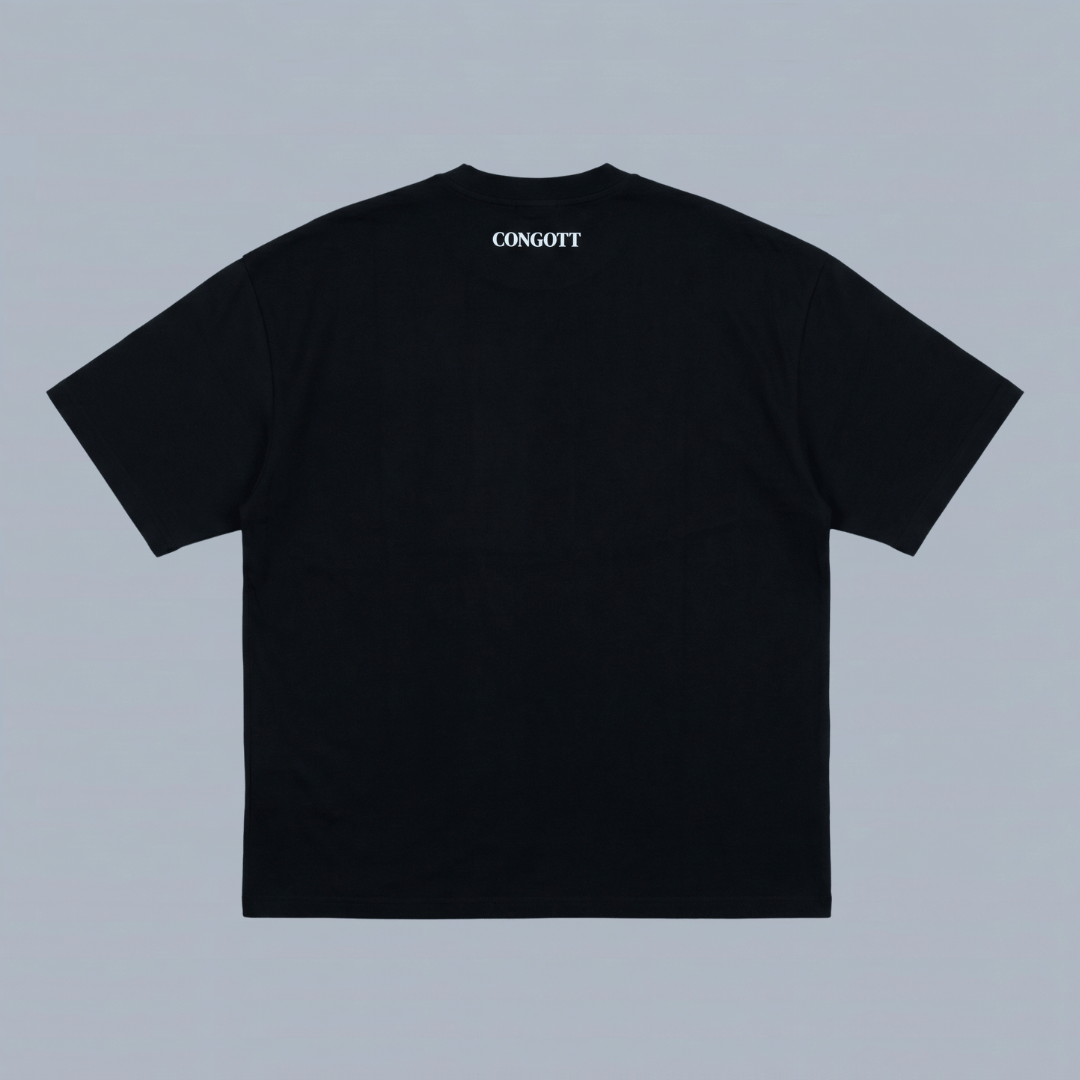 T-shirt oversized- IN JESUS NAME-MUJER