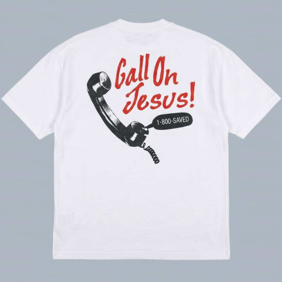 Tshirt oversized  CALL ON JESUS