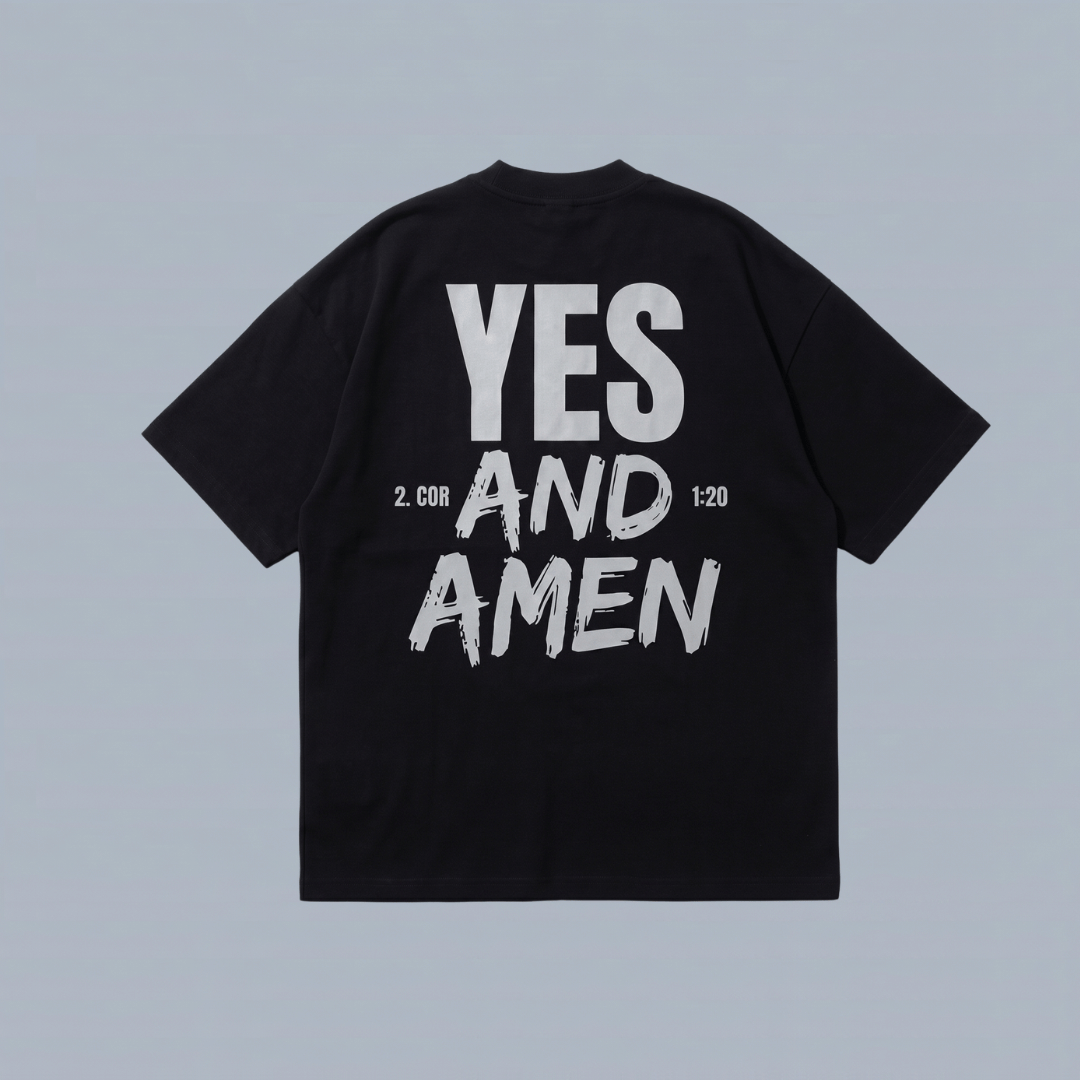 Tshirt oversized- MUJER-  YES AND AMEN / MUJER