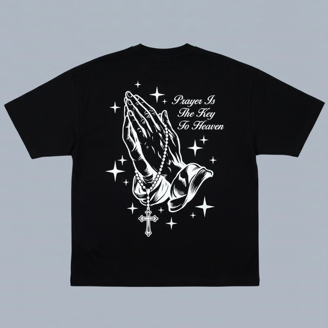 Tshirt oversized- Mujer- ORACION CRUZ / MUJER
