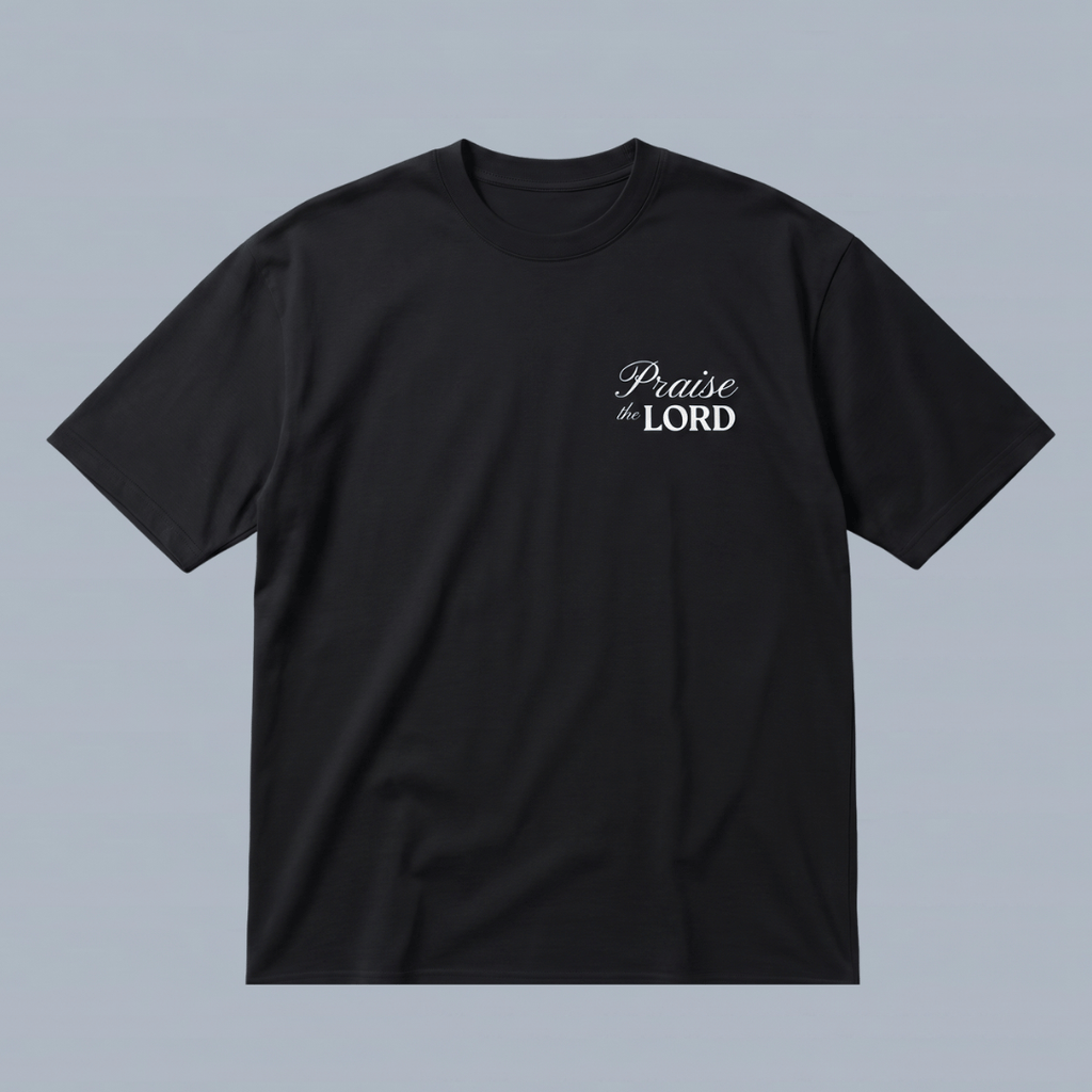 Tshirt-PRAISE THE LORD/ HOMBRE