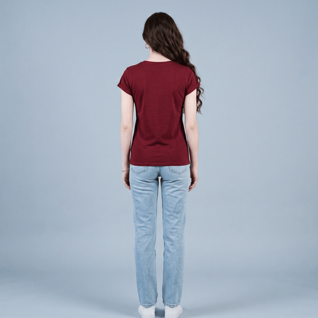 BASIC DAMA VINOTINTO CORAZON CRUZ / MUJER
