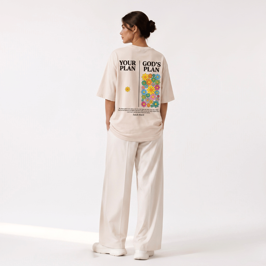 Tshirt YOUR PLAN GOD PLAN / MUJER