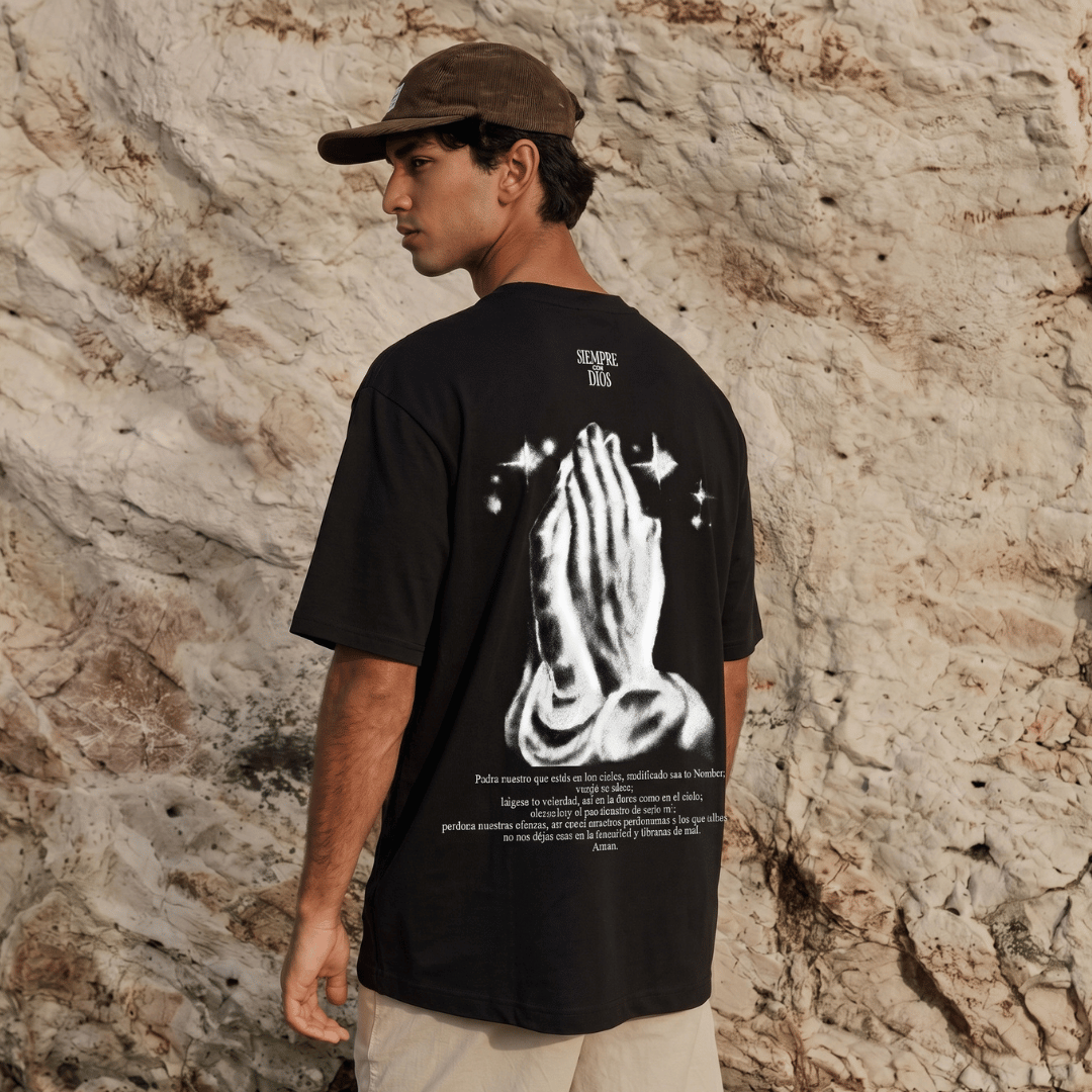 T-shirt oversized - PADRE NUESTRO- HOMBRE