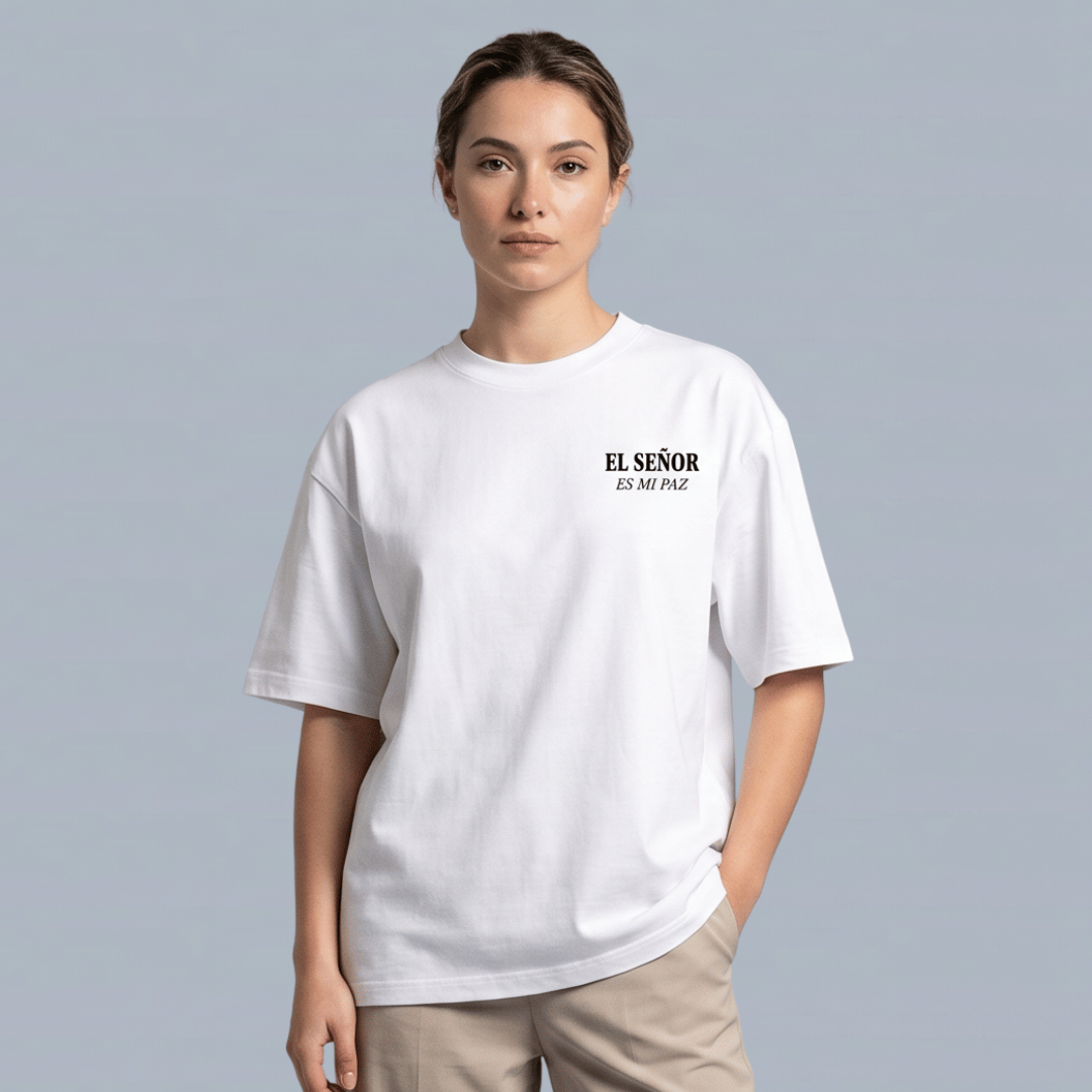 Tshirt EL SEÑOR ES MI PAZ / MUJER