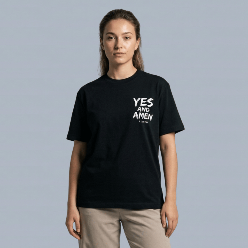 Tshirt- MUJER-  YES AND AMEN / MUJER