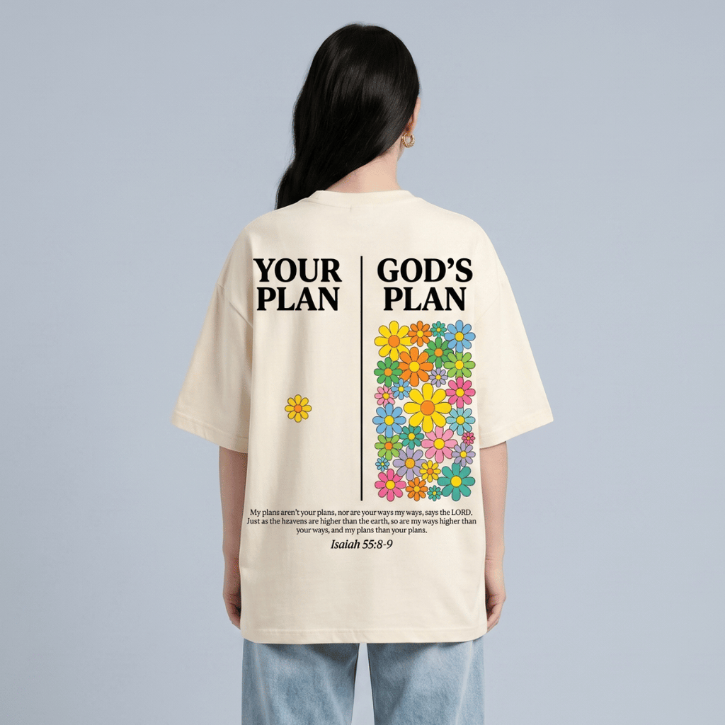 Tshirt YOUR PLAN GOD PLAN / MUJER