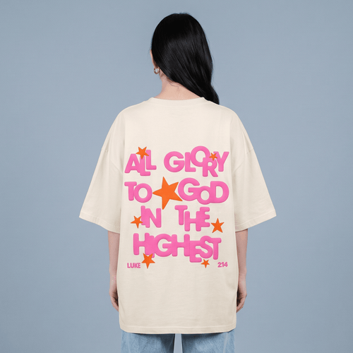 Tshirt AL GLORY TO GOD / MUJER