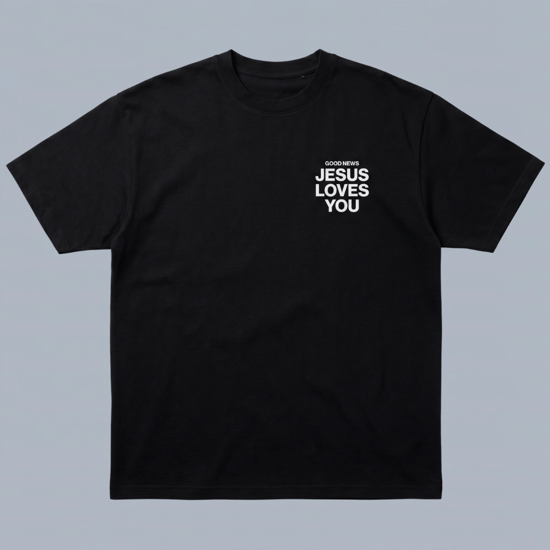 Tshirt GOOD NEWS LOVES YOU / MUJER