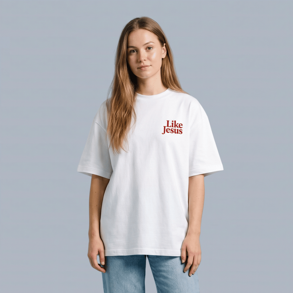 Tshirt LOVE LIKE JESUS / MUJER