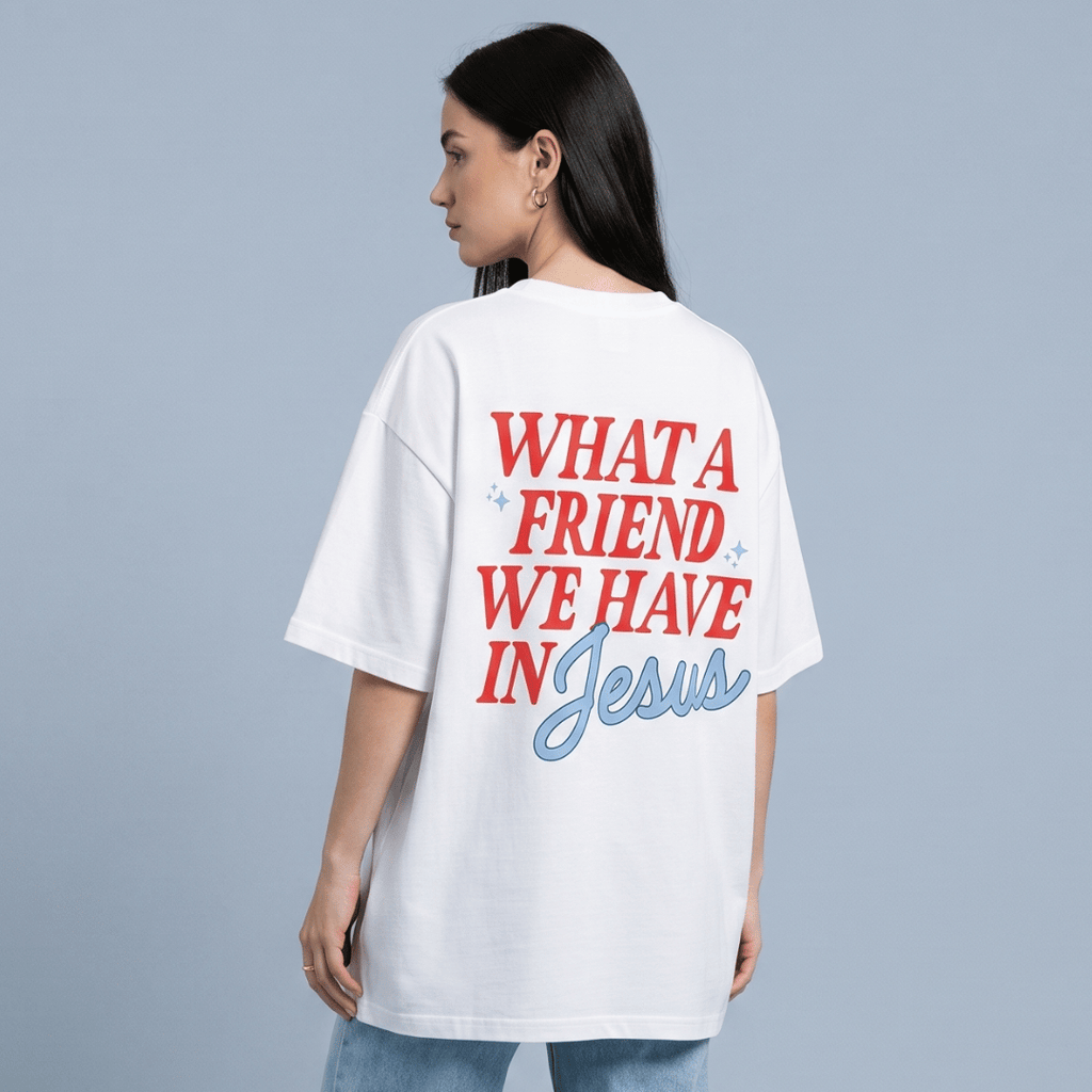 Tshirt  WHATA FRIEND WE HAVE INJesus / MUJER