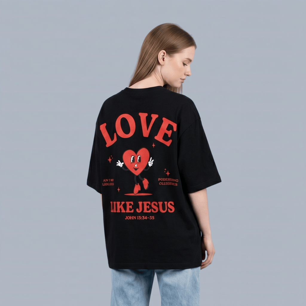 Tshirt LOVE LIKE JESUS / MUJER