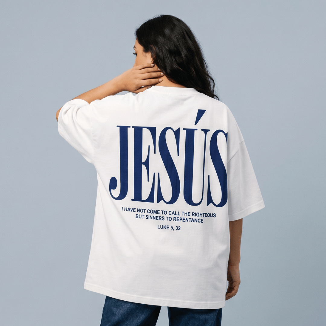 Tshirt  JESUS LUKE 5:32 / MUJER