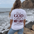 Tshirt  GO TO GOD FIRST / MUJER