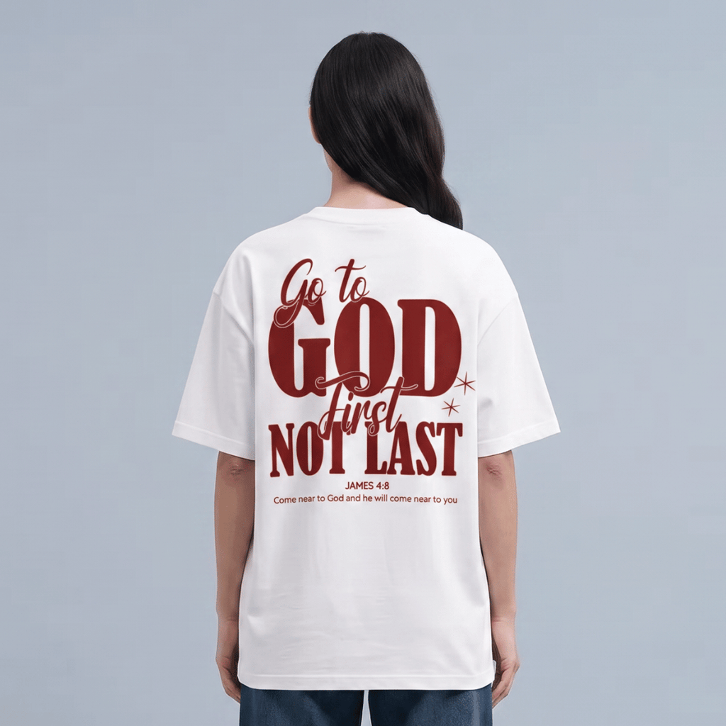 Tshirt  GO TO GOD FIRST / MUJER
