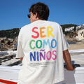 Tshirt-BLANCO SER COMO NIÑOS / HOMBRE