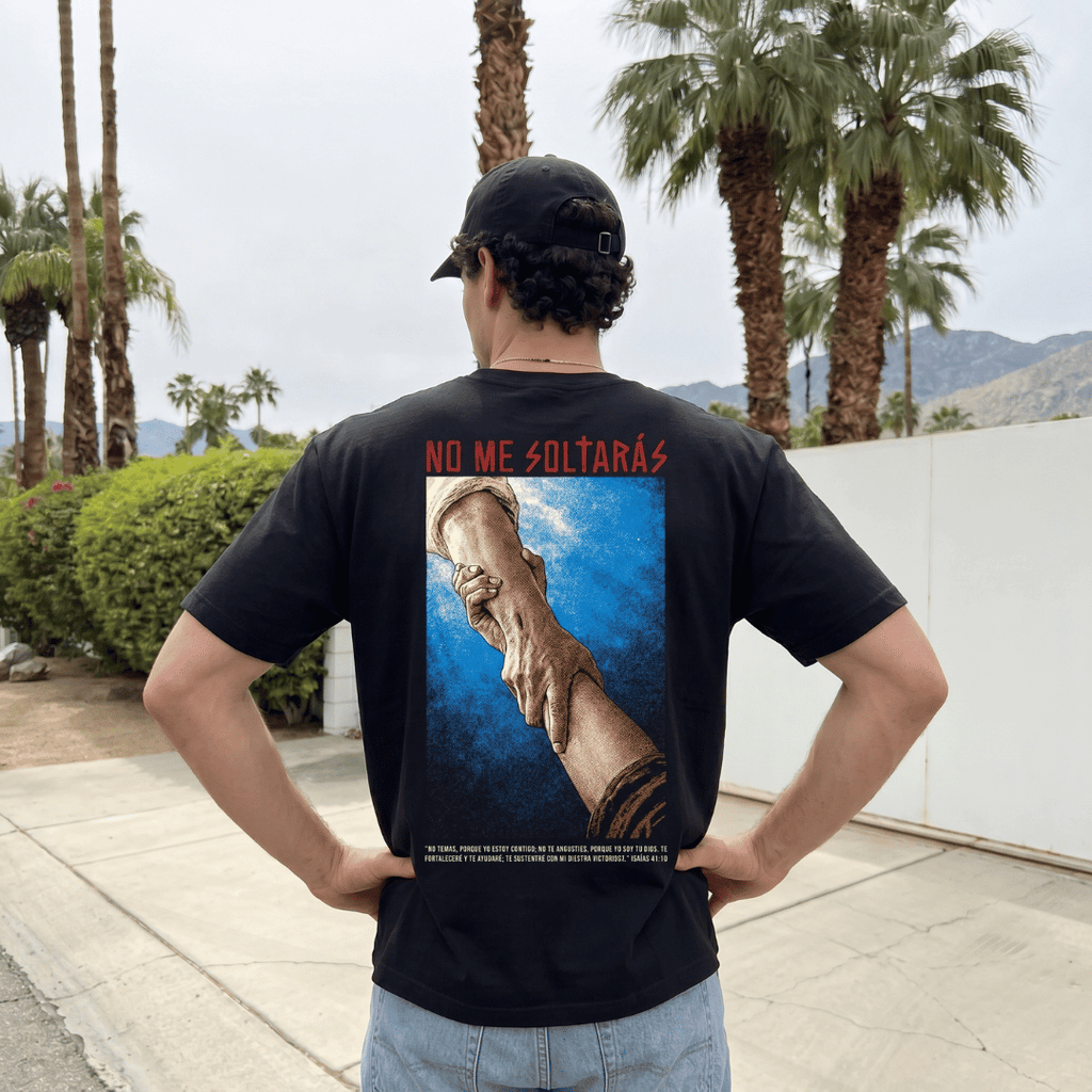 Tshirt-NEGRO NO ME SOLTARAS / HOMBRE