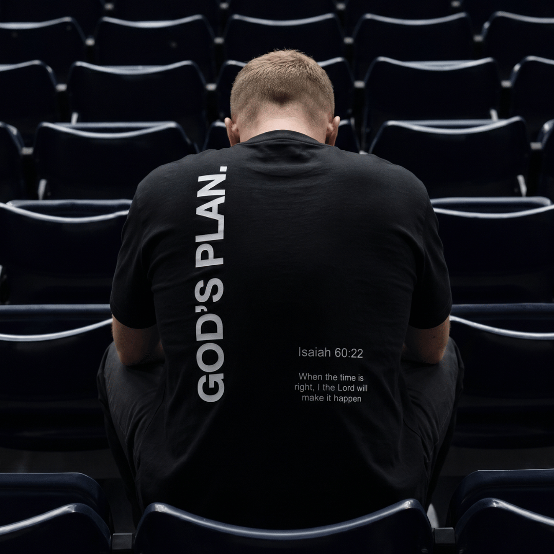 Tshirt oversized-NEGRO GOD IS PLAN / HOMBRE