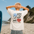 Tshirt-BLANCO Pralm 27:14 / HOMBRE