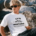 Tshirt-BLANCO LA FE MUEVE MONTAÑAS