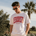 Tshirt-ROJO JESUCRISTO EL CAMINO LA VERDAD Y LA VIDA / HOMBRE