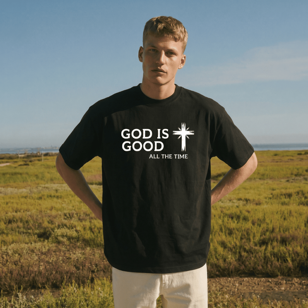Tshirt- NEGRA GOD IS GOD ALL THE TIME / HOMBRE