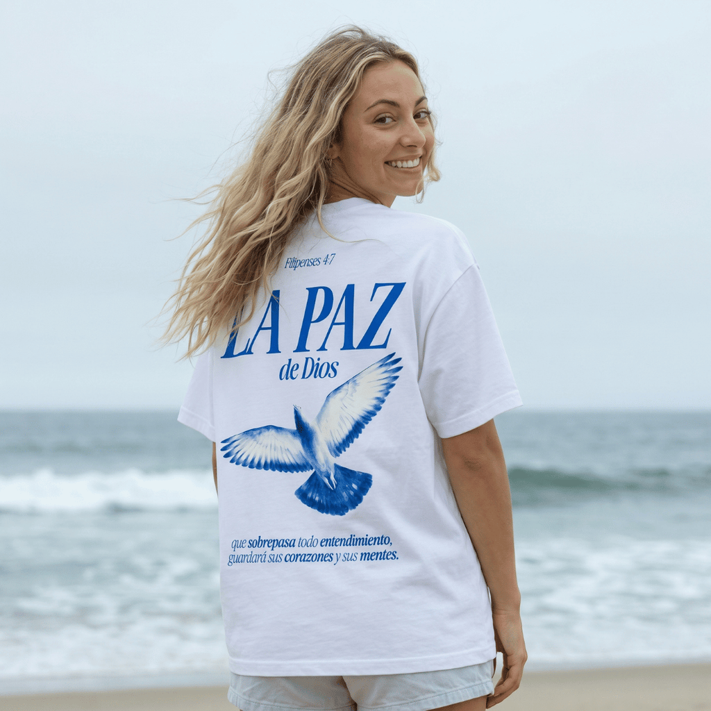 Tshirt-LA PAZ DE DIOS-MUJER / MUJER