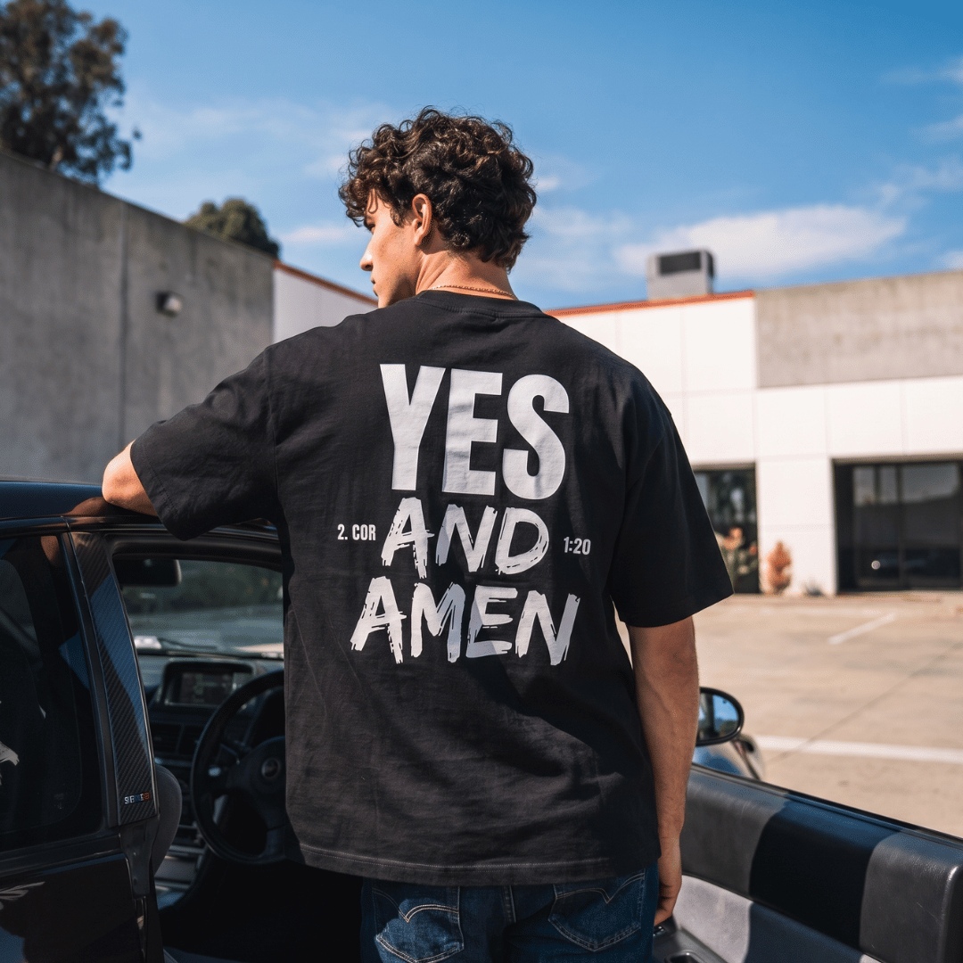 Tshirt- HOMBRE-  YES AND AMEN / HOMBRE