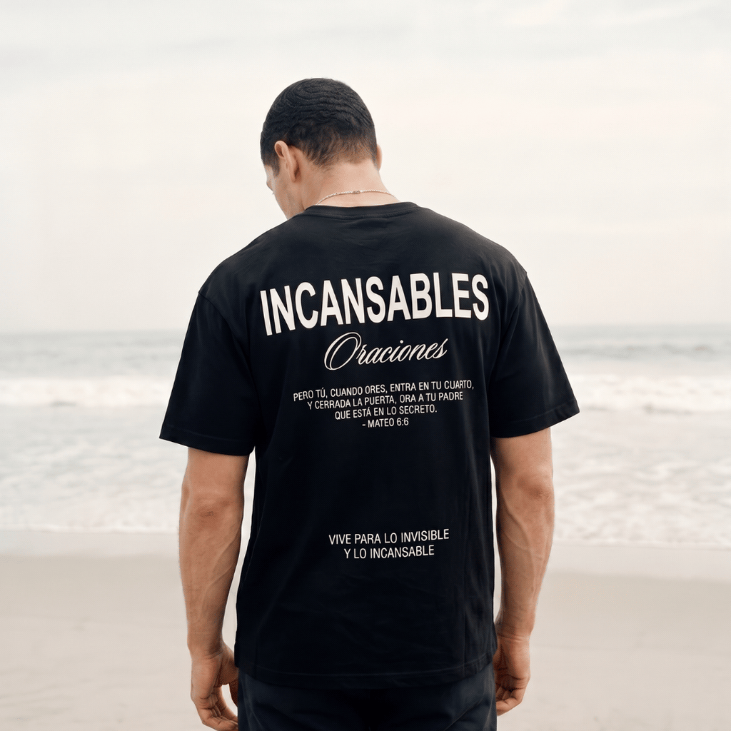 Tshirt- INCANSABLES Oraciones/ HOMBRE