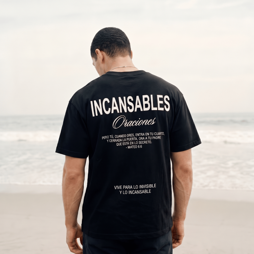 Tshirt- INCANSABLES Oraciones/ HOMBRE