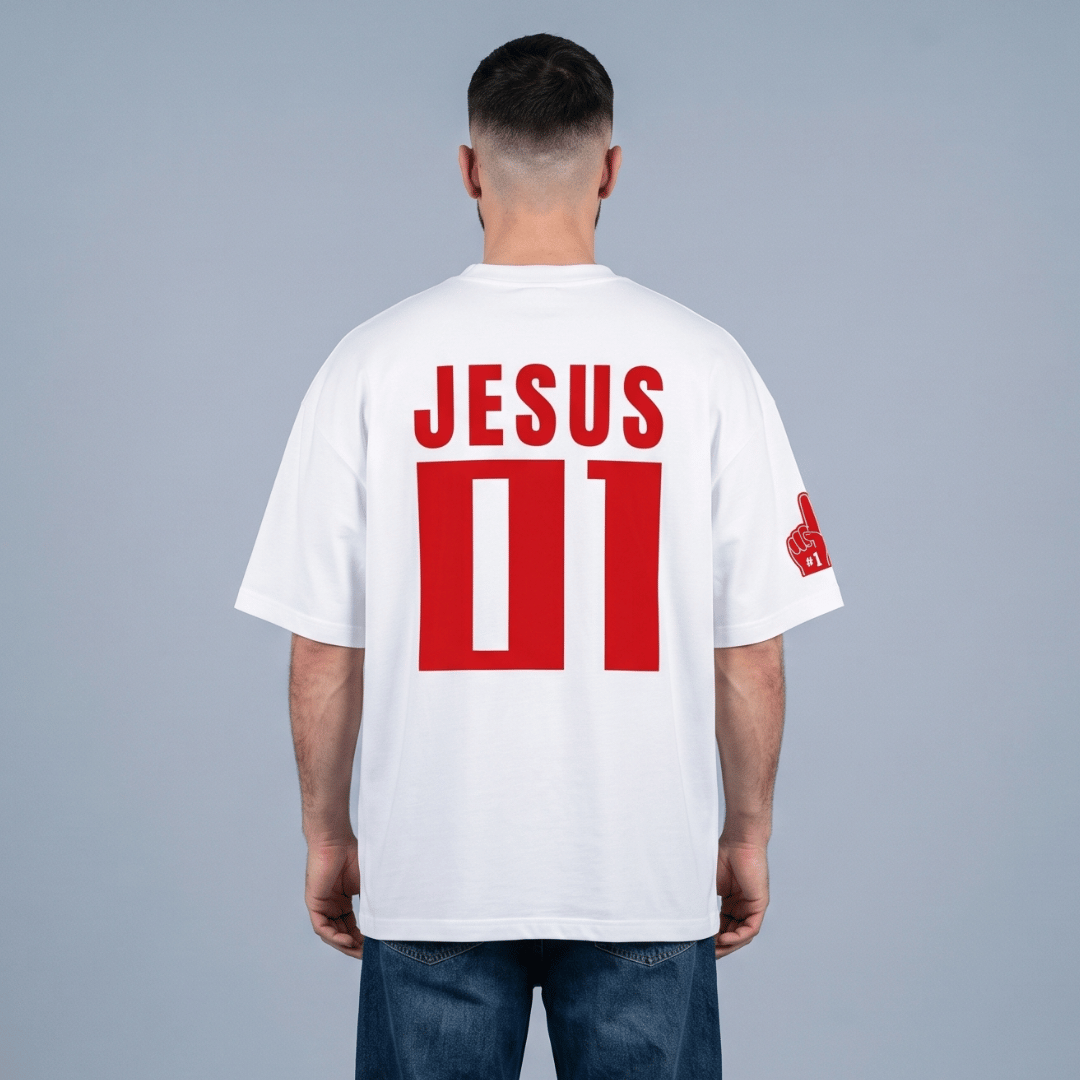 Tshirt oversized JESUS 01 / HOMBRE