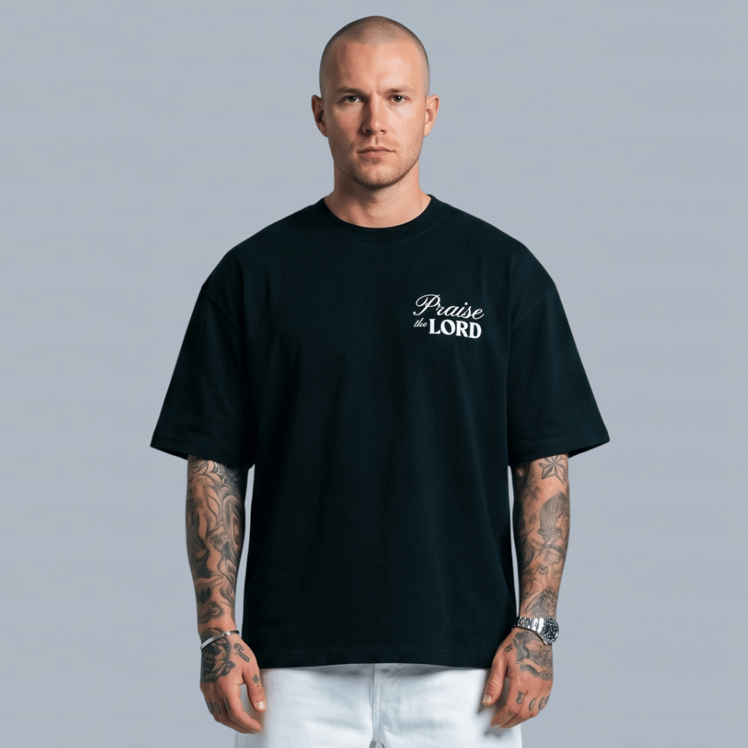 Tshirt-PRAISE THE LORD/ HOMBRE