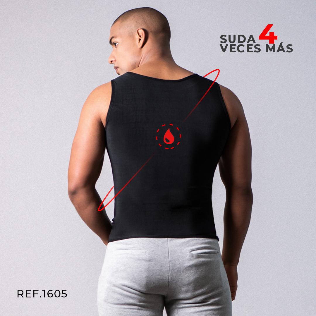 Chaleco Deportivo de Compresión para hombre | Moldea tu Abdomen y Mejora tu Entrenamiento