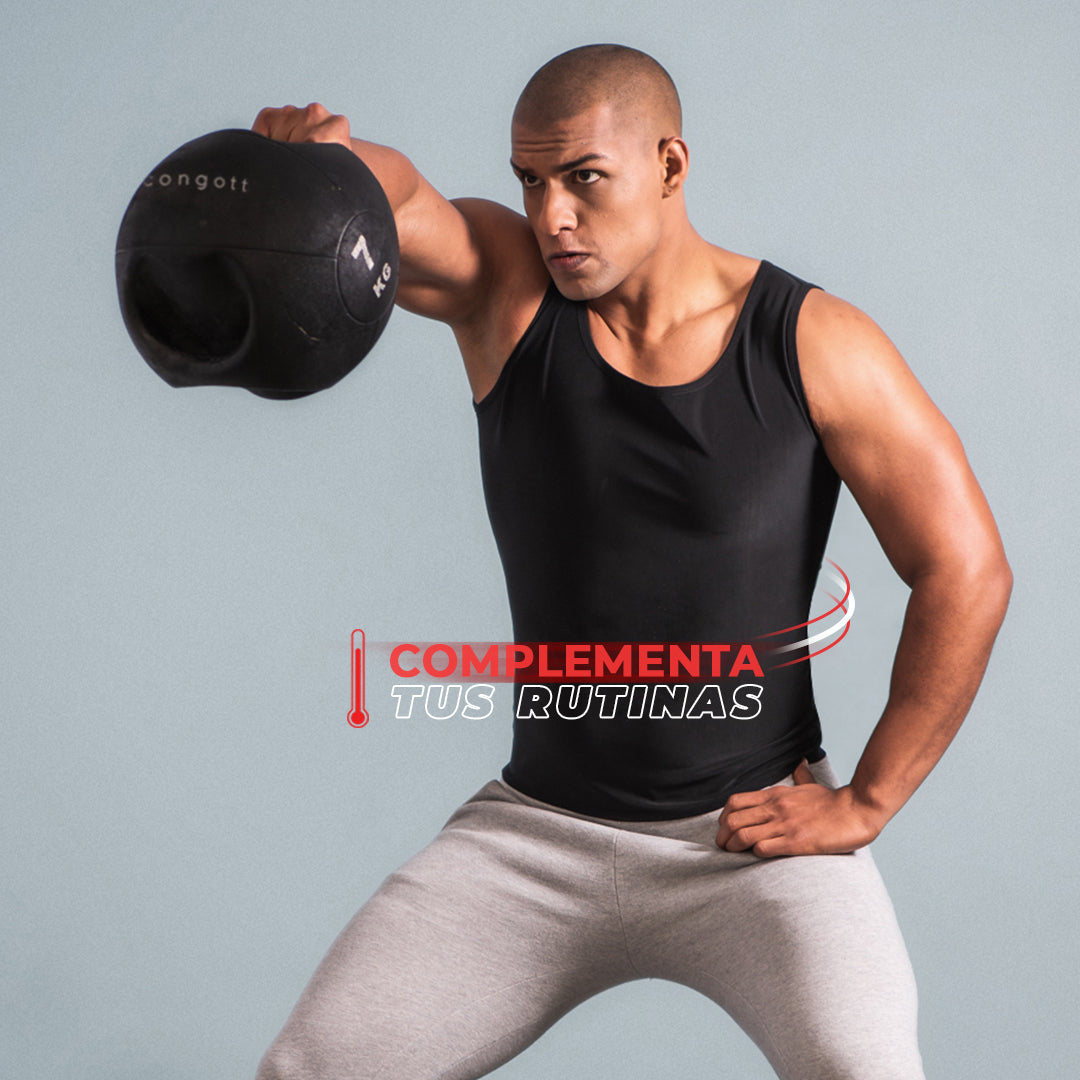 Chaleco Deportivo de Compresión para hombre | Moldea tu Abdomen y Mejora tu Entrenamiento