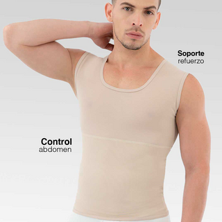 Camiseta moldeadora control fuerte ideal para uso diario